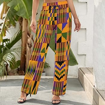 Amazon.com : BAIKUTOUAN African Kente Cloth Ethnic Art